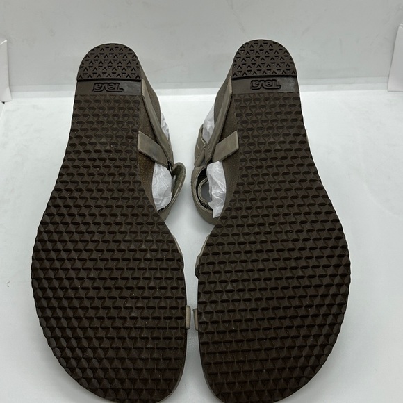 Teva Ysidro Universal Wedge Taupe Sand Sandals SN 1015119 Women's Size 10 US - Picture 10 of 11